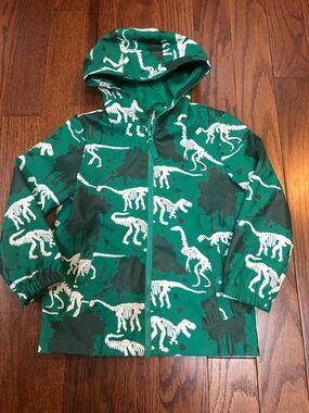 Member's Mark Toddler Boys Color Changing Rain Jacket - Green